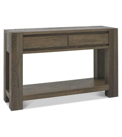 Logan Fumed Oak Console Table by Bentley Designs | Style Our Home