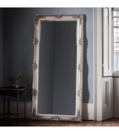 Abbano Leaner Mirror Silver