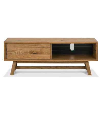 Camden Rustic Oak Entertainment Unit by Bentley Designs | Style Our Home