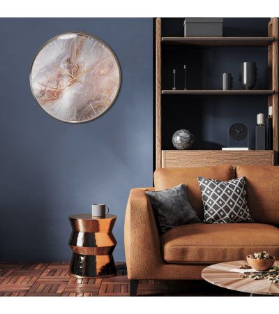 Oystano Large Grand Clock Bronze