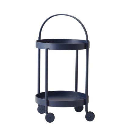 Roll Midnight Blue Trolley by Cane-line | Style Our Home