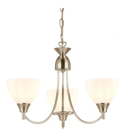 Alton 3 Pendant Light Satin Chrome