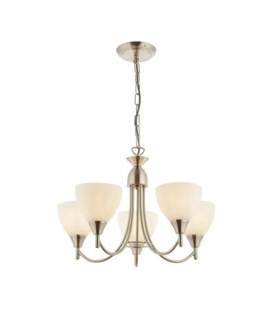 Alton 5 Pendant Light Satin Chrome