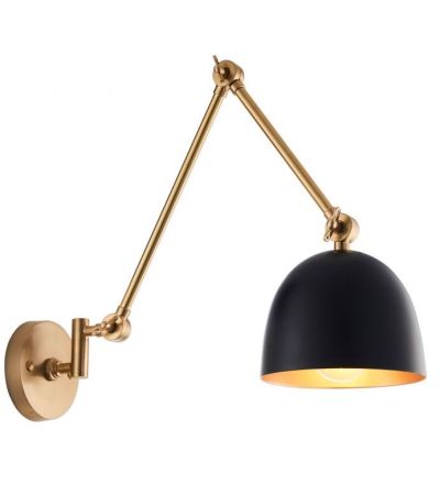 Carina 1 Wall Light Antique Brass by Gallery Living | Style Our Home
