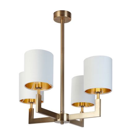 Ealga Bronze 4 Arm Chandelier by RV Astley | Style Our Home