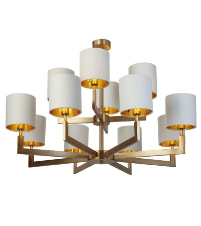 Ealga Bronze 4 Arm Chandelier by RV Astley | Style Our Home