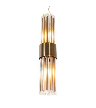 Colmar Antique Brass Finish Pendant by RV Astley | Style Our Home