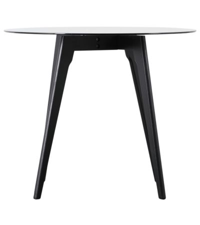 Blake Black Round Dining Table by Hudson Living| Style Our Home