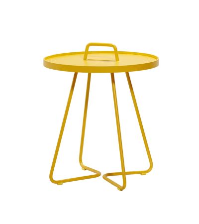 On-The-Move Small Yellow Side Table by Cane-line | Style Our Home