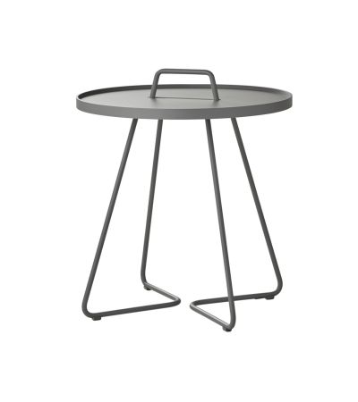 On-The-Move Large Light Grey Side Table by Cane-line | Style Our Home