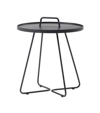 On-The-Move Large Black Side Table by Cane-line | Style Our Home