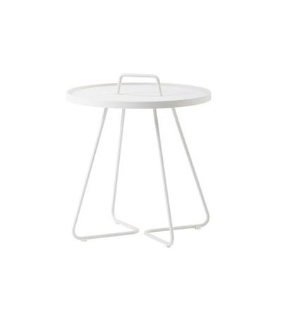 On-The-Move Large White Side Table by Cane-line | Style Our Home
