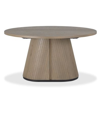 Vega Grey Oiled Oak & Peppercorn 4 Seater Table by Bentley Designs | Style Our Home