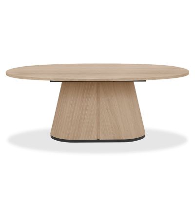 Vega Scandi Oak & Peppercorn 6 Seater Table by Bentley Designs | Style Our Home