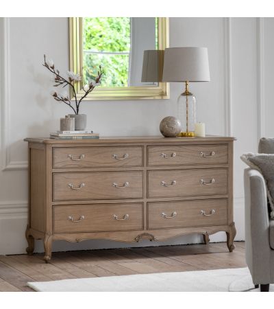 Chivaro 6 Drawer Chest Weathered