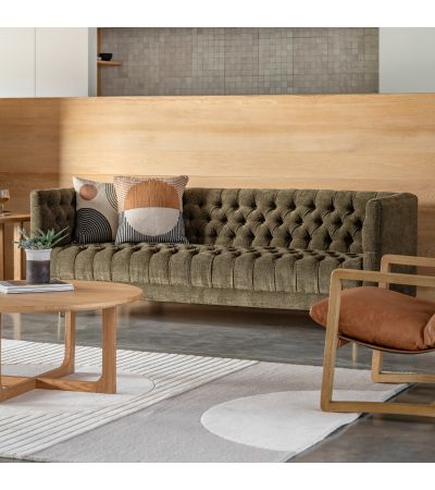 Daltaro Sofa Moss Green