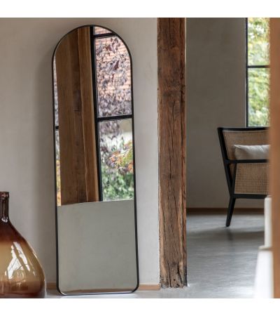 Holano Arch Mirror Black