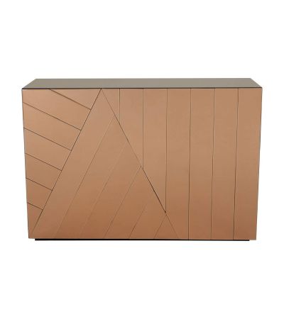 Rozara Tinted Mirror Console Table by Prestige Designs | Style Our Home