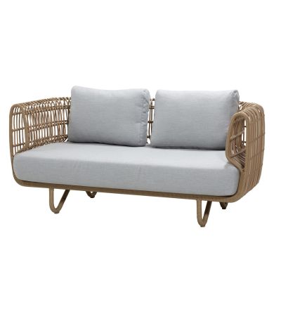 Nest 2-Seater Sofa Natural - Outdoor by Cane-line | Style Our Home
