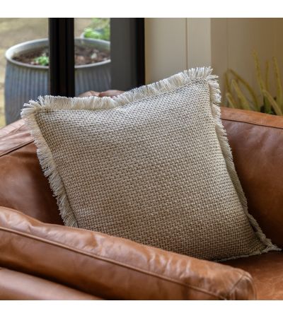 Adelano Woven Cushion Natural (Pair)