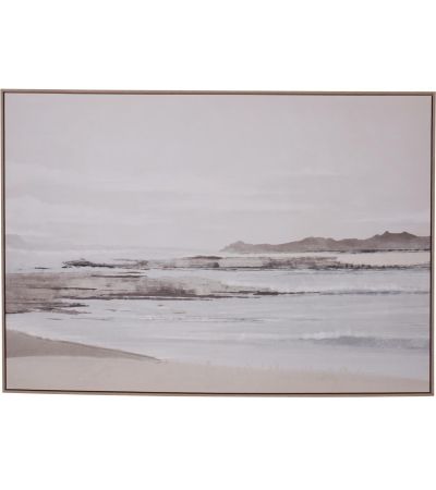 Blurred Seascape Framed Canvas by Libra Designs | Style Our Home
