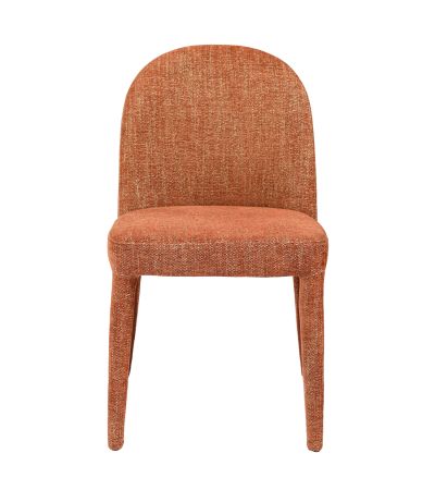 Pair of Eska Upholstered Dining Chairs in Brown by Ora Designs | Style Our Home