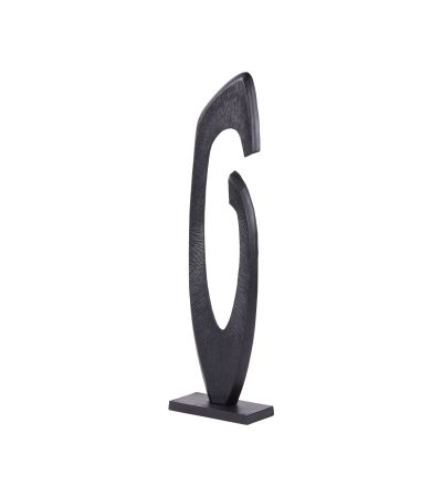 Axon Black Aluminium Sculpture 117cm by Ora Designs | Style Our Home