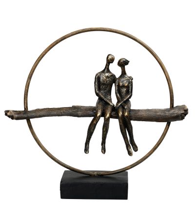 Harmony Circle Couple Sculpture by Ora Designs | Style Our Home