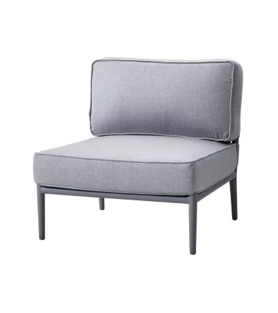 Conic Light Grey Single Seater Chair by Cane-Line | Style Our Home