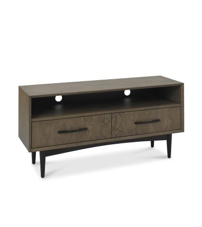 Vintage Weathered Oak Entertainment Unit - Style Our Home