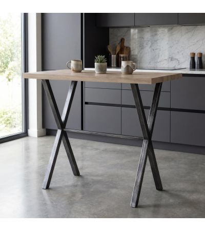 Brentwgate 1.2m Industrial Style Bar Table by Shankar | Style Our Home