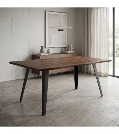 Highgrwick Wood Effect Curved Edge Dining Table by Shankar | Style Our Home