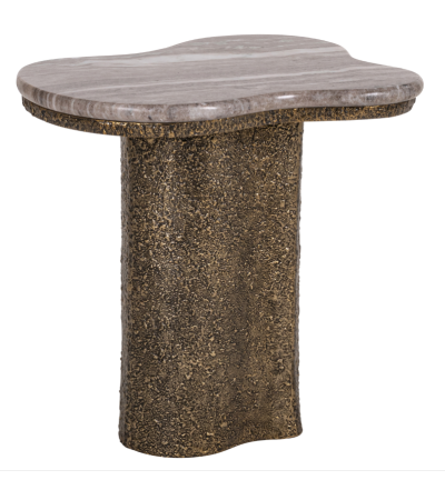 Abandos Antique Brass End Table by Richmond Interiors | Style Our Home