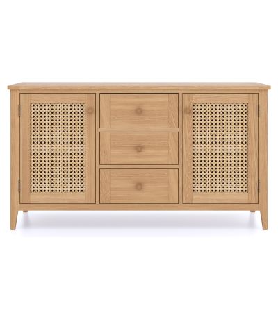 Halmstad Natural Oak Large Sideboard by Hertiance Furniture | Style Our Home
