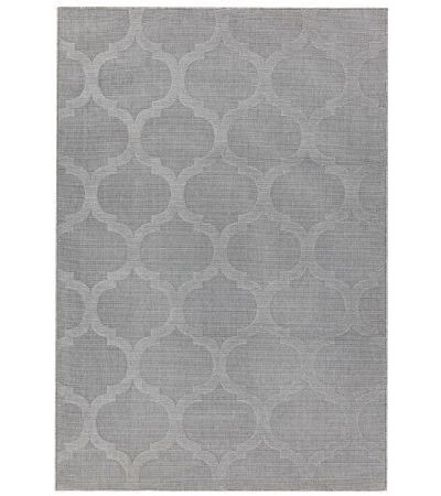 Antibes Grey Trellis Rug by Asiatic London | Style Our Home