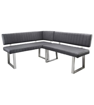 Apollo Corner Bench LH – Dark Grey by Classic Furniture | Style Our Home