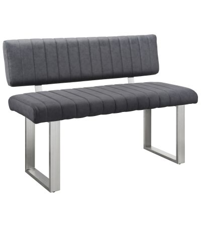 Apollo Side Bench – Dark Grey by Classic Furniture | Style Our Home