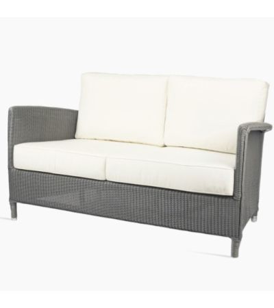 Vincent Sheppard Dovile 2 Seater Lounge Sofa with Almond Seat & Back Cushions