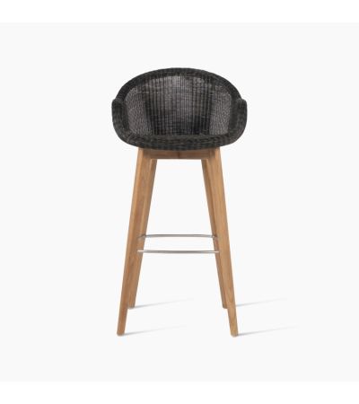 Edgard Bar Stool - Teak Base by Vincent Sheppard | Style Our Home