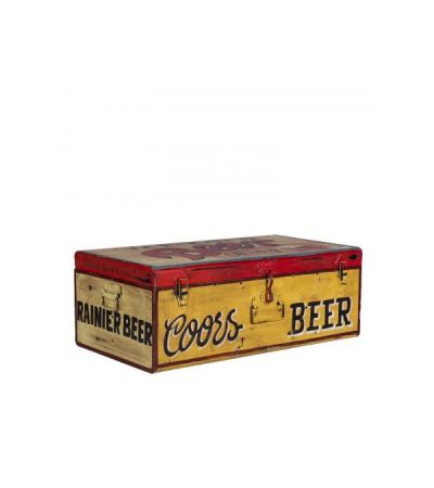 Hand Painted Iron Trunk Beer by Quirky Barn | Style Our Home