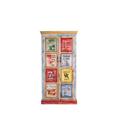 Carnival Hand Painted Tall Vintage Advert Cabinet