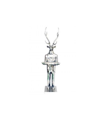 Deer with Plate H216cm by Quirky Barn | Style Our Home