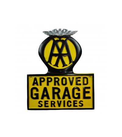 AA Approved Garage Wall Plaque (large) by Quirky Barn | Style Our Home