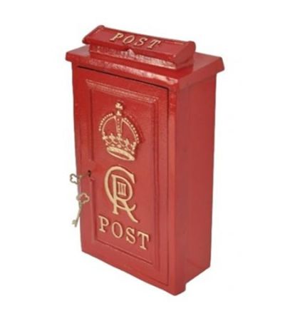 CR III Royal Style Post Box 27x13x46cm
