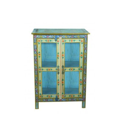 Hand Painted 2 Door Cabinet by Quirky Barn | Style Our Home