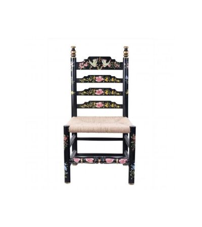 Black Lyre Bird Design Wooden Chair by Quirky Barn | Style Our Home