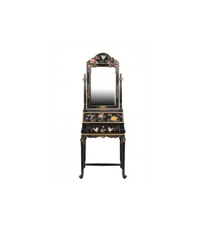 Black Lyre Bird Design Dresser with Mirror by Quirky Barn | Style Our Home