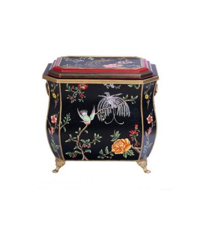 Black Lyre Bird Design Storage by Quirky Barn | Style Our Home