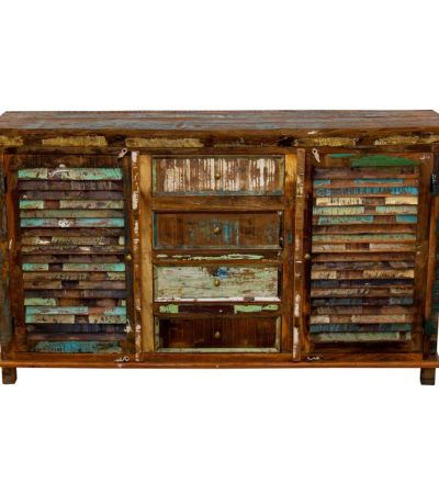 Marine Reclaimed 2 Door 3 Drawer Sideboard