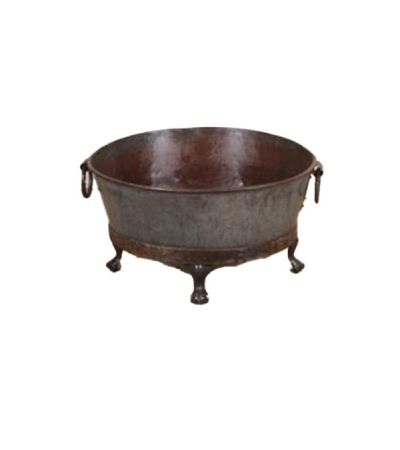 Antique Set of 3 Iron Pots on Stand by Quirky Barn | Style Our Home
